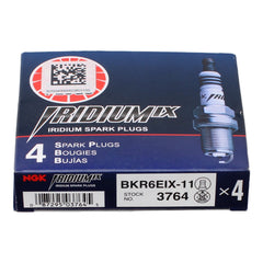 NGK (BKR6EIX-11) Iridium IX Spark Plugs Set of 4 Subaru Impreza 2.5 RS 1998-2001 | 3764