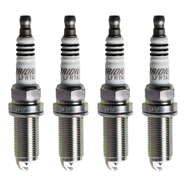 NGK (LFR7AIX) Iridium IX 1 Step Colder Spark Plugs Subaru WRX 2006-2014 / STI 2004-2021 | 2309