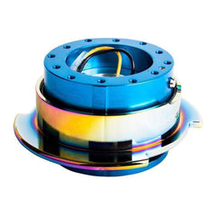 NRG Quick Release Kit Gen 2.5 New Blue / Neochrome Ring | SRK-250NB/MC