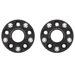 Noble Conversion Wheel Spacers 5x108 to 5x114.3 15mm Ford Focus 2012-2018 Black - Pair