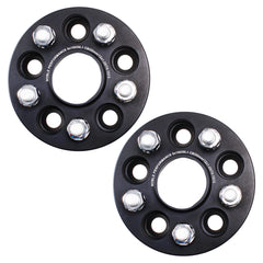 Noble Wheel Spacers 5x100 - 20mm - CB: 56.1 Subaru BRZ & WRX 2002-2014 Black - Pair