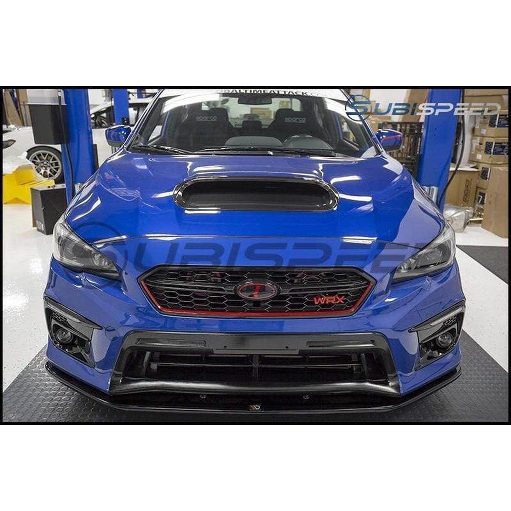 OLM LE Dry Carbon Fiber Hood Scoop Cover Subaru WRX / STI 2015-2021 ...