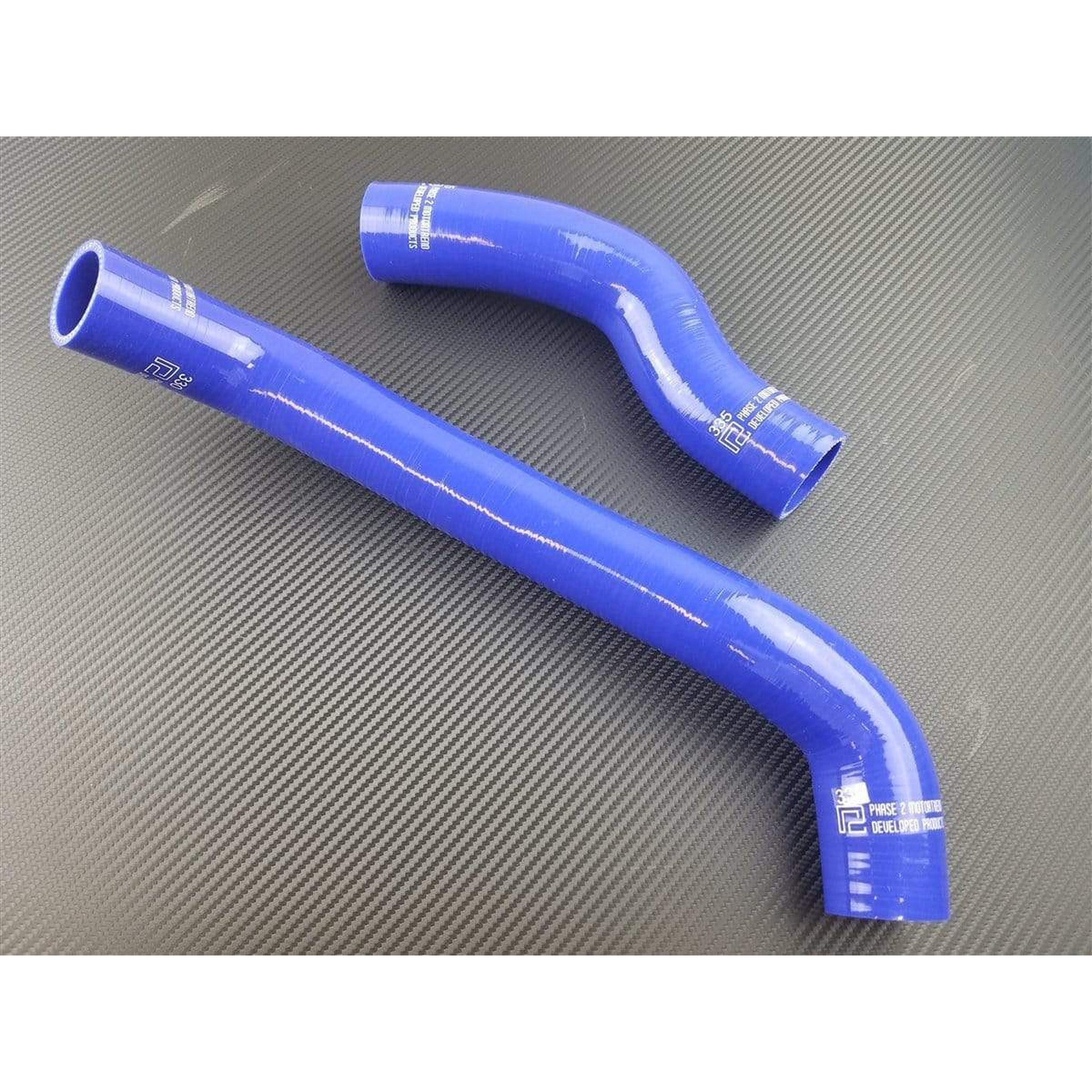 P2M 13B Radiator Hose Kit : Blue Mazda RX-7 1986-1988