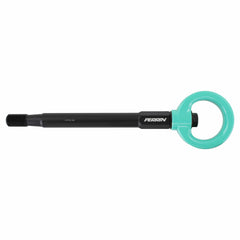 Perrin Front Tow Hook Kit Hyper Teal Subaru WRX / STI 2008-2014 | PSP-BDY-231TE