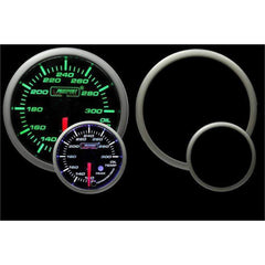 Prosport 52mm Premium Electric Oil Temperature Gauge - Green/White