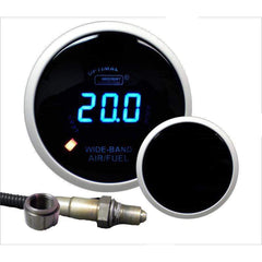 Prosport Wideband Digital Air Fuel Ratio Gauge Kit - Blue