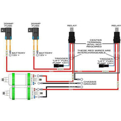 Radium Engineering Fuel Surge Tank DIY Wiring Kit