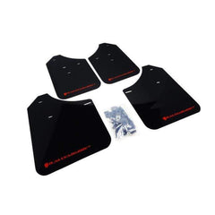 Rally Armor Black w/ Red Logo Urethane Mud Flaps Subaru WRX / STI 2002-2007