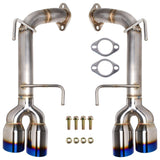 Remark Axleback Exhaust Burnt Stainless Single Wall 3.5in Tips Subaru WRX / STI 15-21 | RO-TTVA-S