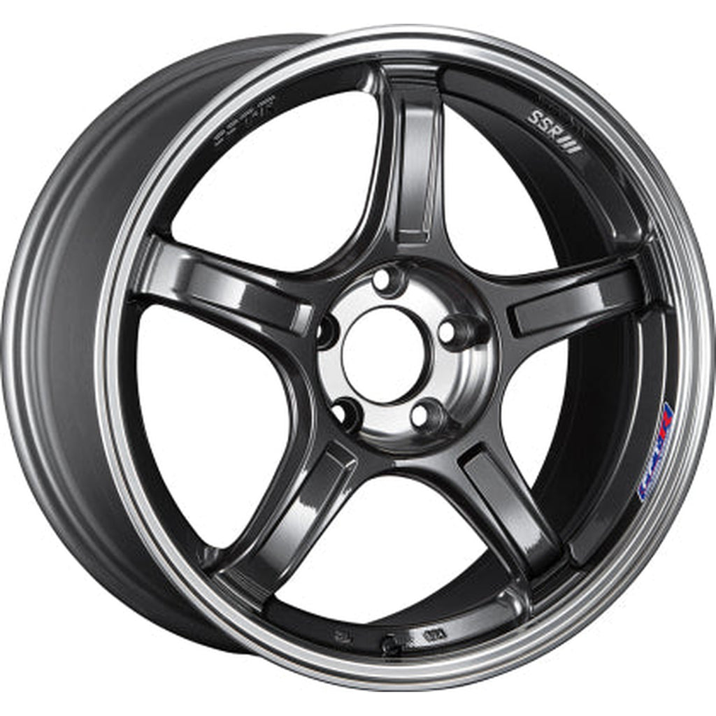 SSR GTX03 18x9.5 +38 5x114.3 Gun Metallic Wheel – Import Image Racing