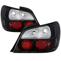 Spyder Euro Style Tail Lights Black Subaru Impreza WRX 2002-2003 Sedan Only | 5007193