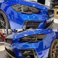 Sticker Fab SubiSpeed Headlight Smoked Overlays - 2015-2021 WRX / STI