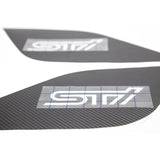 Sticker Fab Wing End Overlays for STI with OEM Wing - 2015-2022 WRX* / STI