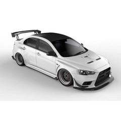 StreetFighter LA Full Wide Body Kit FRP Mitsubishi EVO X 2008-2015