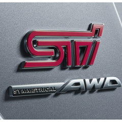 Subaru OEM STI Rear Trunk Emblem Subaru STI 2019-2021 / WRX 2020-2021 | 93079VA270