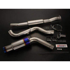 Tomei Expreme Titanium Catback Exhaust Subaru STI 08-14 Hatchback / WRX 11-14 Hatchback | TB6090-SB02B