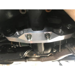 Torque Solution Billet Aluminum Rear Differential Brace Black WRX / STI 2008-2021 | TS-SU-427BK