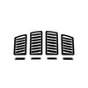 Verus Small and Large Slanted Hood Louvers Black Subaru BRZ / Toyota GT86 2013-2020 | A0065A-BLK