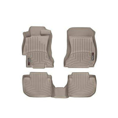 WeatherTech Tan DigitalFit FloorLiners Front & Rear Subaru WRX / STI 2015-2021