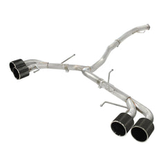 aFe 3in SS Exhaust Cat Back w/ Carbon Fiber Tips 09-15 Nissan GTR V6 3.8L | 49-36108-C