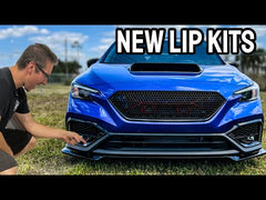 Noble STI Style Carbon Fiber Front Lip Spoiler Subaru WRX 2022-2024