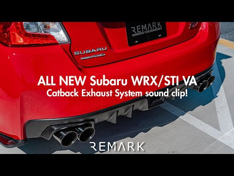 Remark WRX / STI 2015-2021 Sports Touring Cat Back Exhaust Stainless Tips Non-Resonated Subaru | RK-C4076S-01