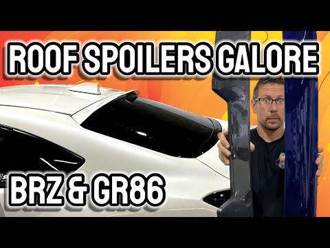 Noble Version 1 Roof Spoiler Subaru BRZ / Toyota GR86 2022-2025