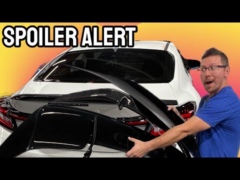 Noble STI Style Swan Neck Spoiler Subaru BRZ / GR86 2022-2025