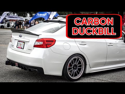 Noble R Style Spoiler (Carbon Fiber or Paint Matched) Subaru 2015-2021 WRX / STI