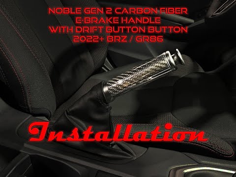 Noble Gen 2 EBrake Handle with Button (Carbon Fiber) 13+ BRZ / GR86 / 15+ WRX / STI